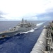 HMNZS Te Kaha and USS Nimitz (CVN 68) Conduct Underway Replenishment