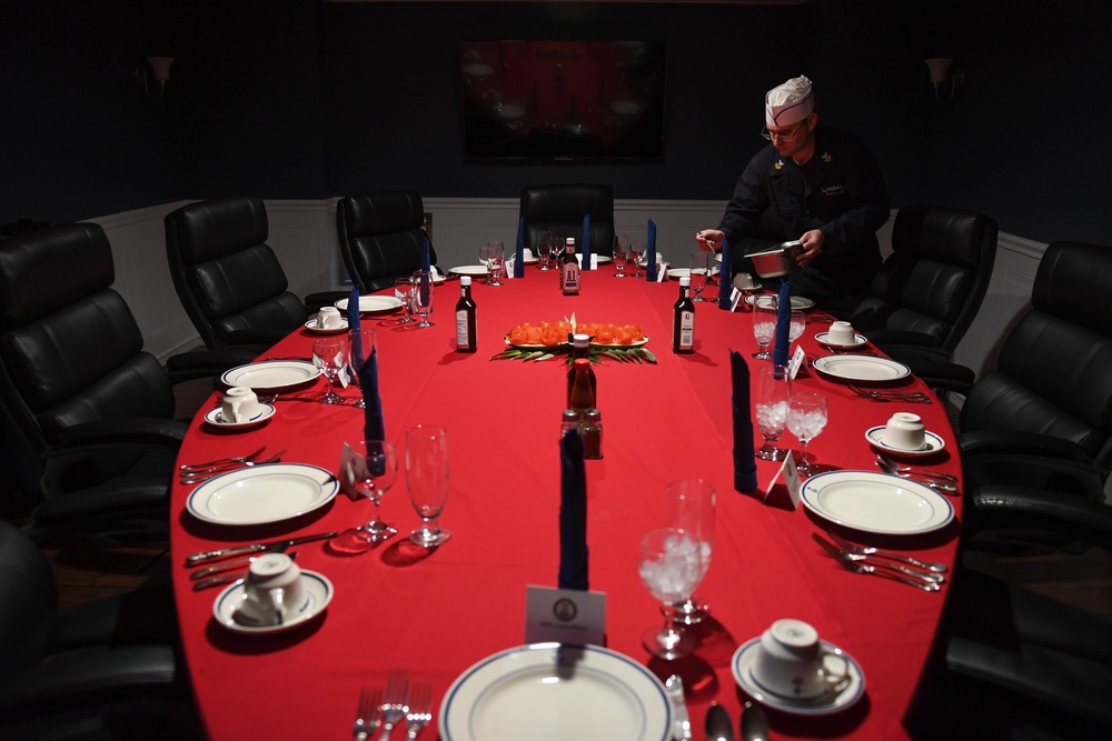 Preperation for SOY dinner