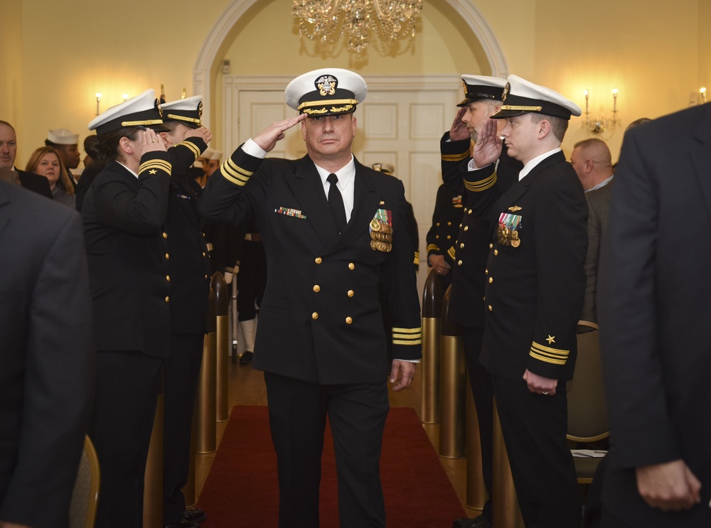 Cmdr. Chris Weech Retires After 34 Years of Naval Service