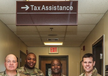 Camp Casey Tax Center Opening Ceremony