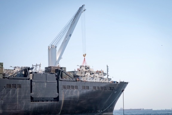 Construction Battalion 1 and Naval Cargo Handling Battalion 1 support Native Fury