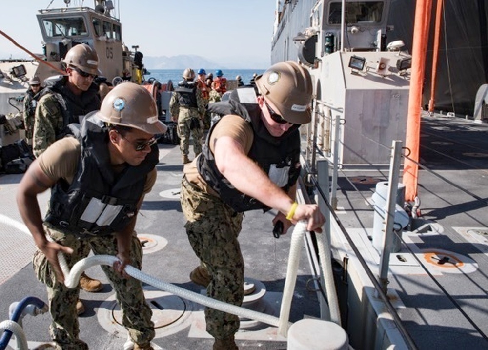 DVIDS Images Construction Battalion 1 and Naval Cargo Handling