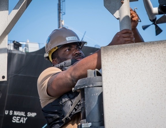 Construction Battalion 1 and Naval Cargo Handling Battalion 1 support Native Fury