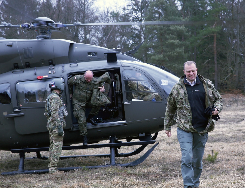 Polish DV visit during Allied Spirit VIII