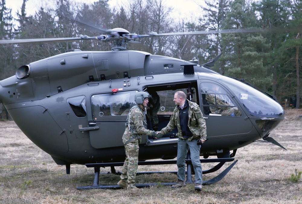 Polish DV visit during Allied Spirit VIII