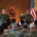 Army Gen. Curtis Scaparrotti speaks with senior non-commissioned officers