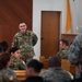 Army Gen. Curtis Scaparrotti speaks with senior non-commissioned officers