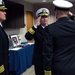 Change of Office and Retirement Ceremony for Navy Reserve Science and Technology Program