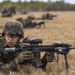 1st Battalion, 2nd Marines attack the platoon range