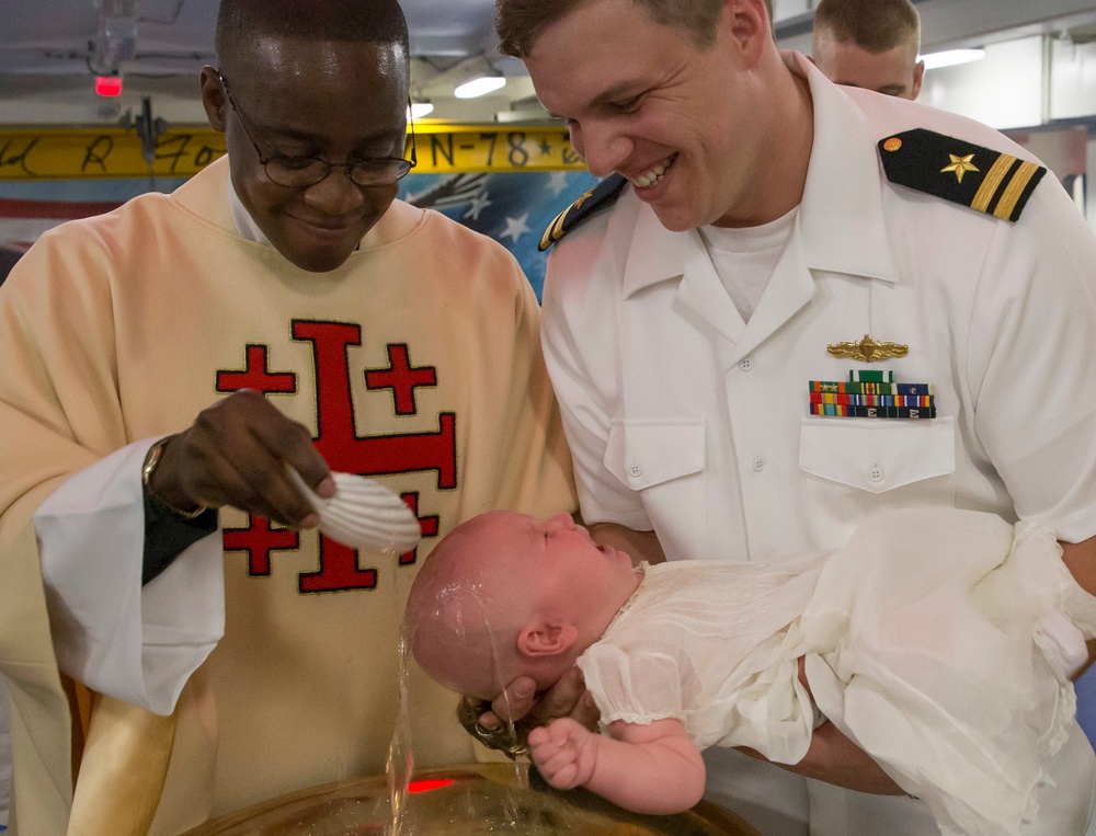 Ford's First Baptism