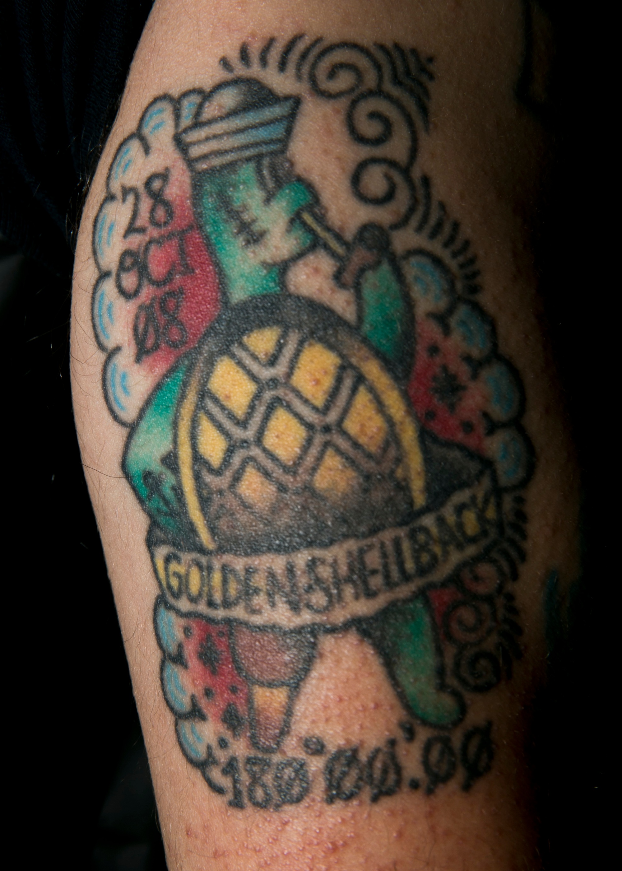 Tru Blu Tattoo  Gerry did this awesome Shellback tattoo  Facebook