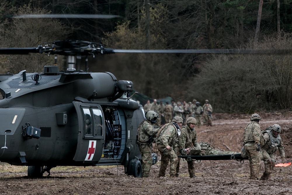 U.S. Army Europe: Medics and MPs Train During Allied Spirit