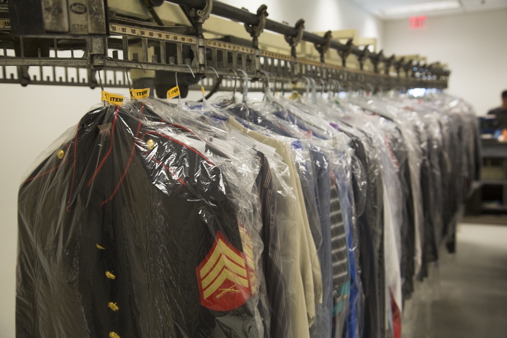 Ironing it out: MCAS Yuma Marines Depend on Station Drycleaners