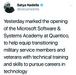 Marine Corps Base Quantico welcomes Microsoft Software and Systems Academy into the Voluntary Education Center program
