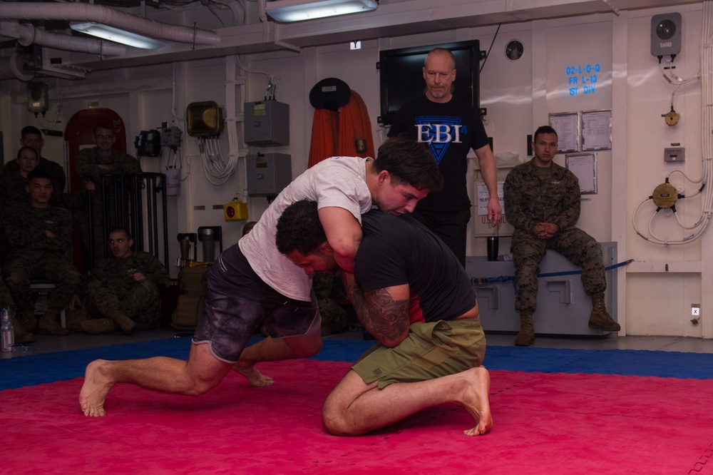 USS America holds grappling tournament