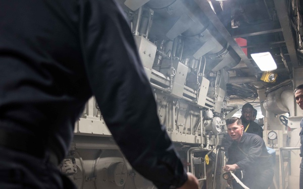 Main Space Fire Drill