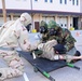 CBRN contaminated casualties training of Caserma Del Din Vicenza January 29, 2018