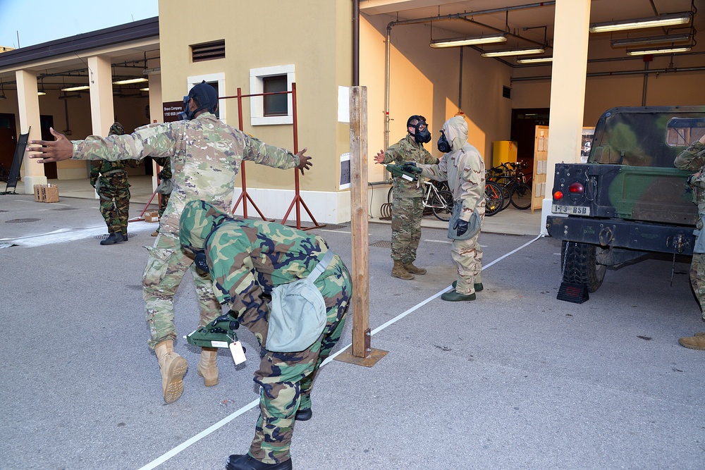 Chemical Biological, Radiological, and Nuclear (CBRN) trainning