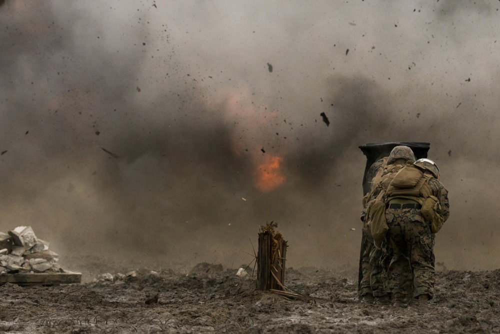 Demolition and Explosive Training Exercise