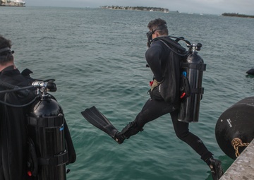 Charlie Company 2d Reconnaissance Battalion Dive Insertion Training Key West