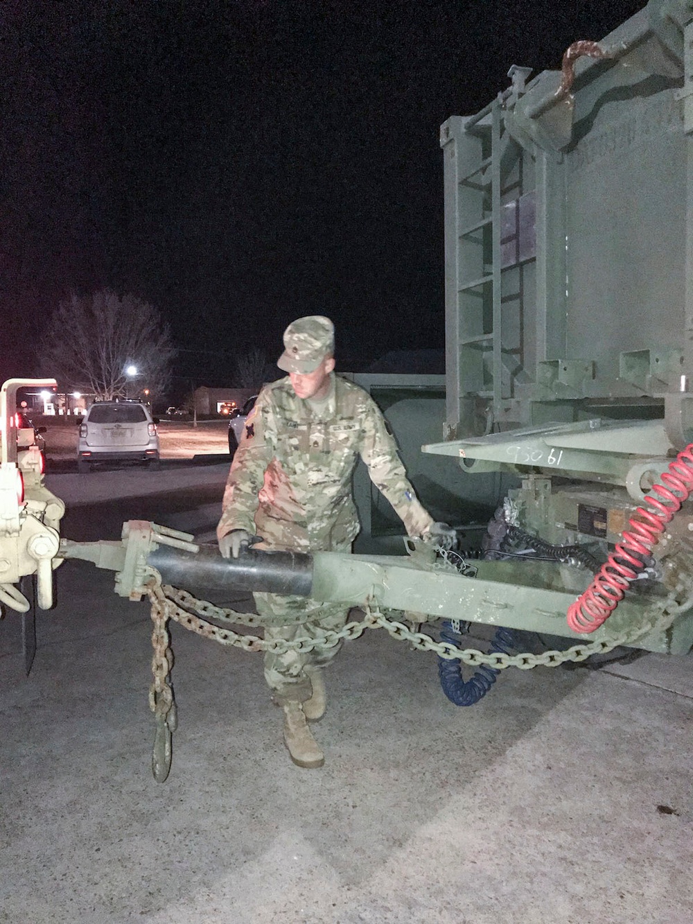 La. Guard delivers water to senior care center in Tallulah