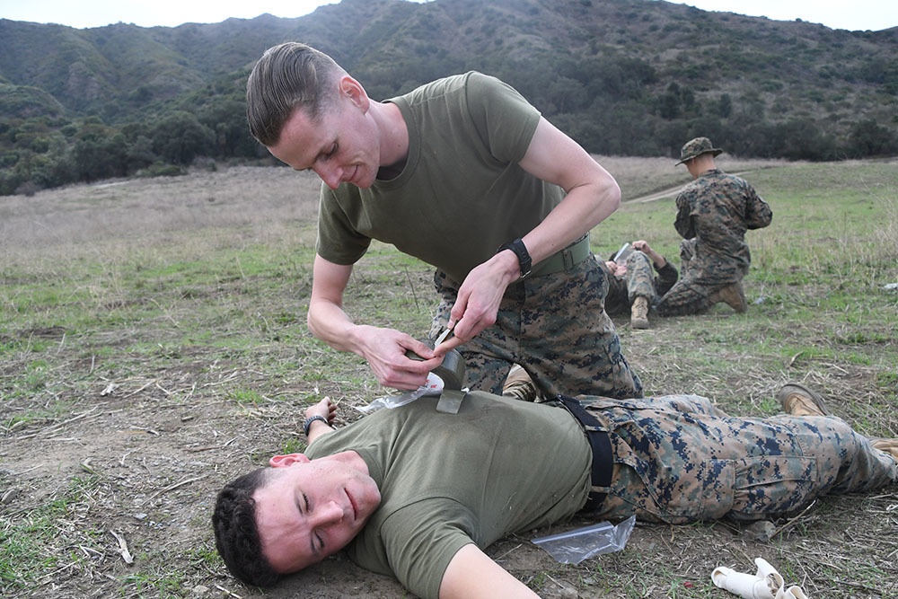 MCTSSA Marines conduct combat skills training