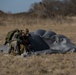 U.S. Marines with 2d Reconnaissance Bn. conduct parachute operations