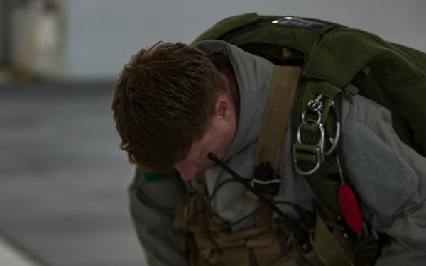 U.S. Marines with 2d Reconnaissance Bn. conduct parachute operations