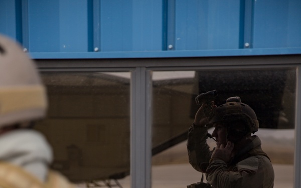 U.S. Marines with 2d Reconnaissance Bn. conduct parachute operations