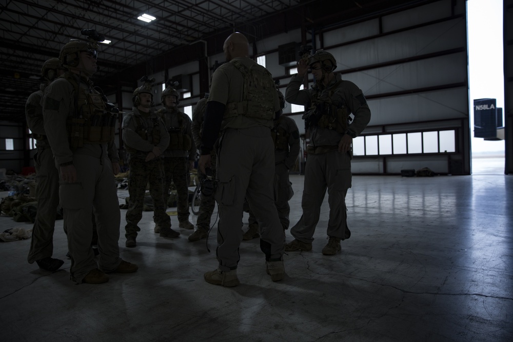 U.S. Marines with 2d Reconnaissance Bn. conduct parachute operations