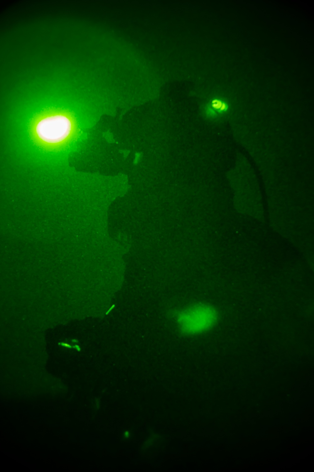 U.S. Marines with 2d Reconnaissance Bn. conduct parachute operations