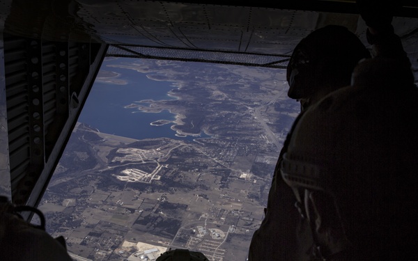U.S. Marines with 2d Reconnaissance Bn. conduct parachute operations