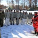 Service members battle icy conditions in cold-water immersion training at Fort McCoy
