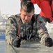 Service members battle icy conditions in cold-water immersion training at Fort McCoy