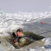 Service members battle icy conditions in cold-water immersion training at Fort McCoy