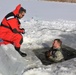 Service members battle icy conditions in cold-water immersion training at Fort McCoy
