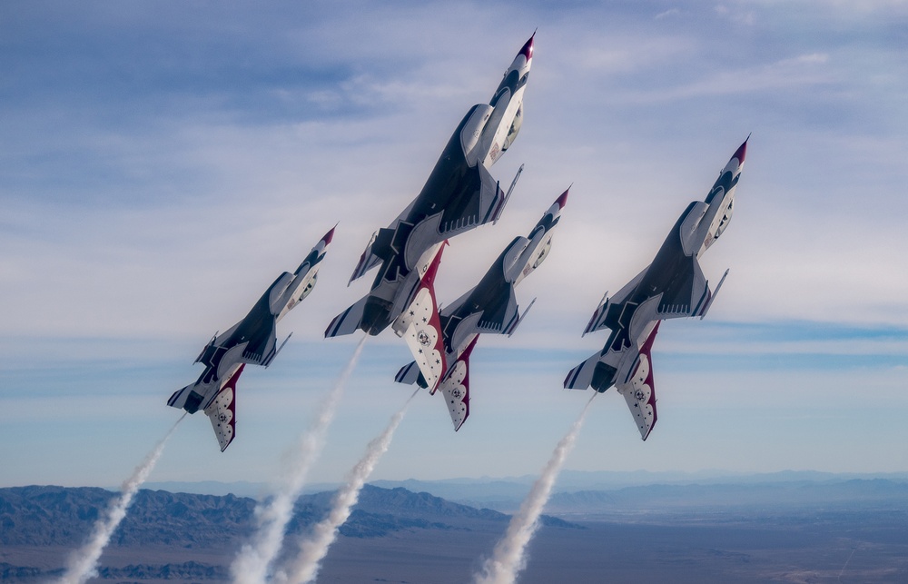 Thunderbirds Training Season Is In Full Afterburner