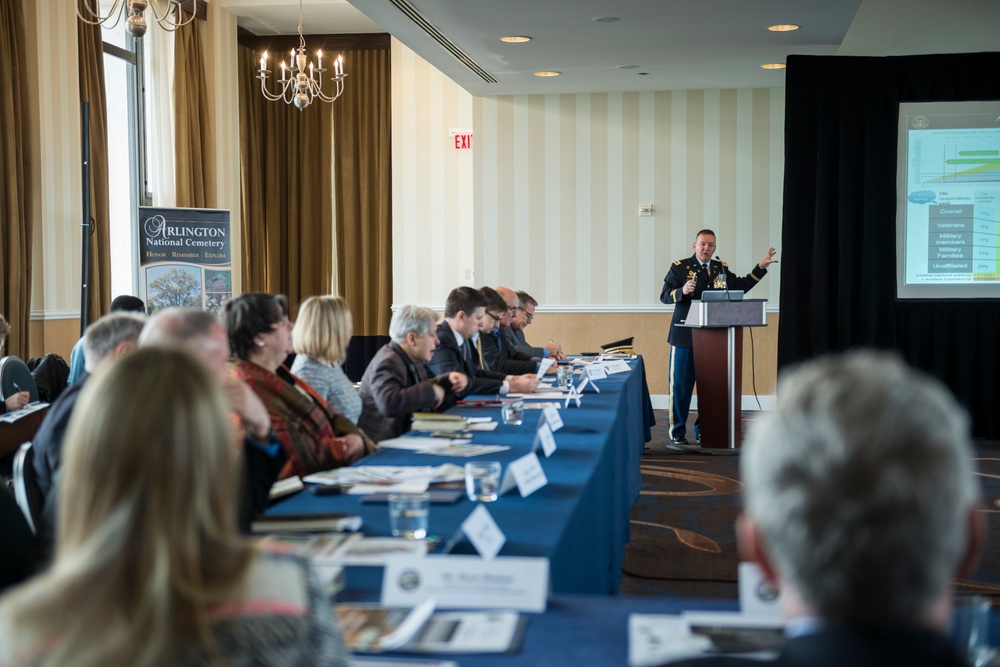 The Honor Subcommittee of the Advisory Committee on Arlington National Cemetery Hosts a Roundtable Discussion with Veteran and Military Service Organizations