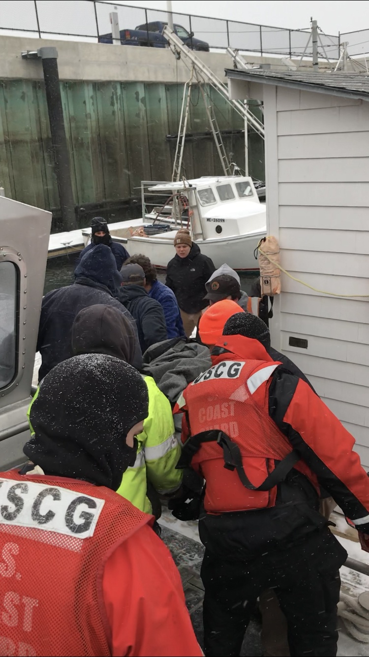 Coast Guard rescues 4 from water after boat capsizes near Eastport, Maine