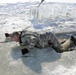 Service members battle icy conditions in cold-water immersion training at Fort McCoy