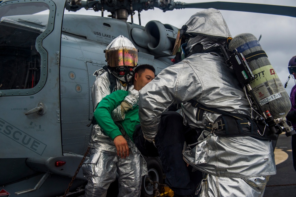 USS Lake Champlain Pacific Deployment 2018