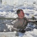 Service members battle icy conditions in cold-water immersion training at Fort McCoy
