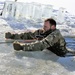 Service members battle icy conditions in cold-water immersion training at Fort McCoy