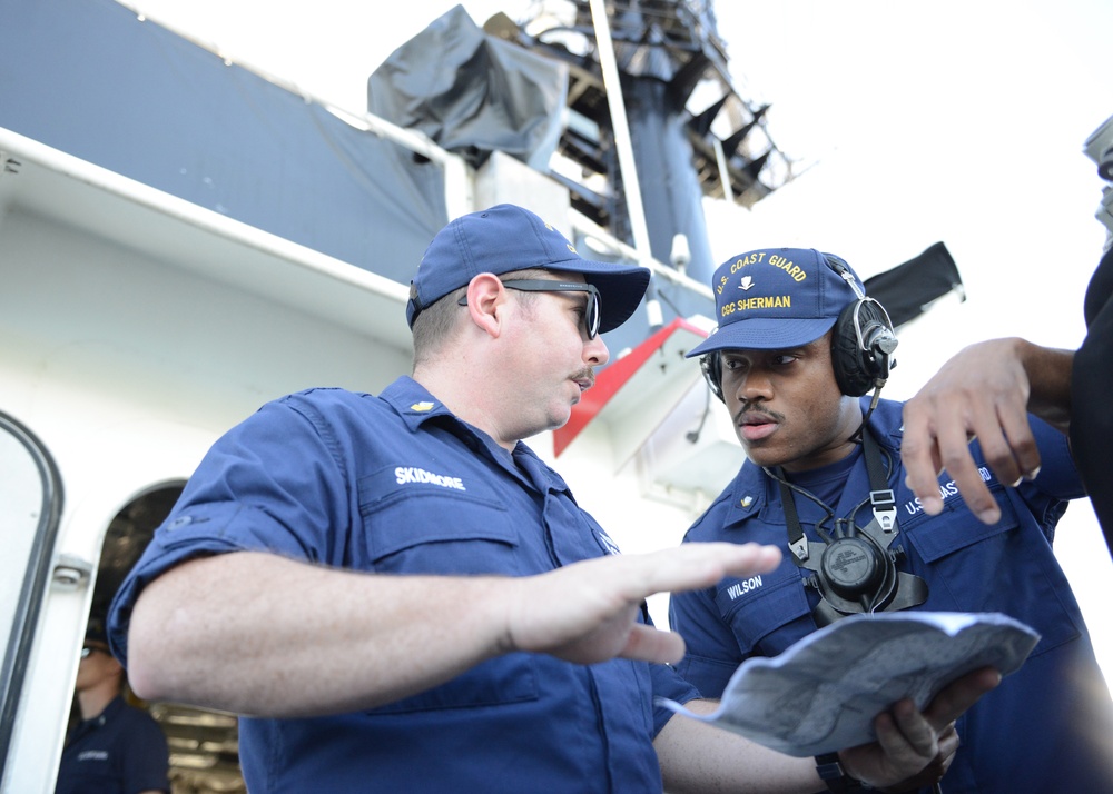 Coast Guard Cutter Sherman returns home from Bering Sea, final deployment