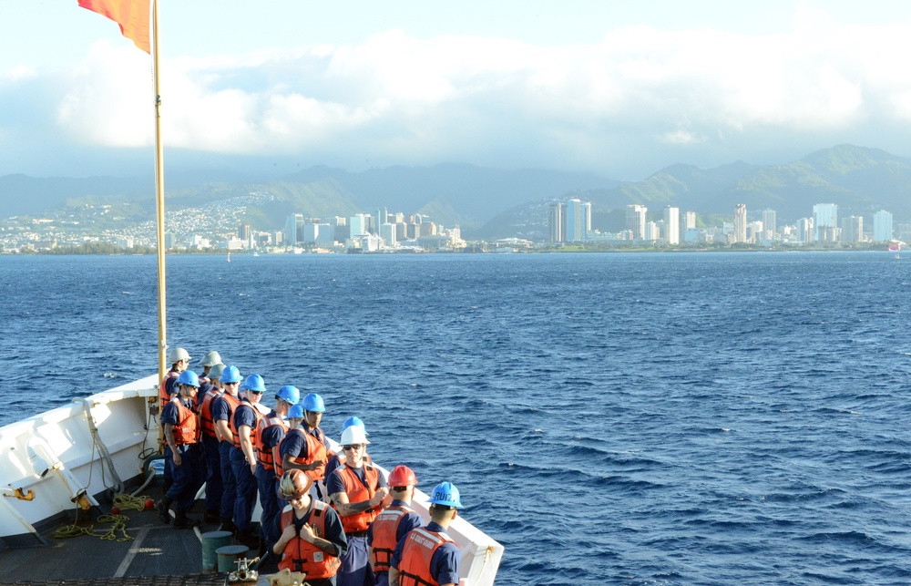 Coast Guard Cutter Sherman returns home from Bering Sea, final deployment