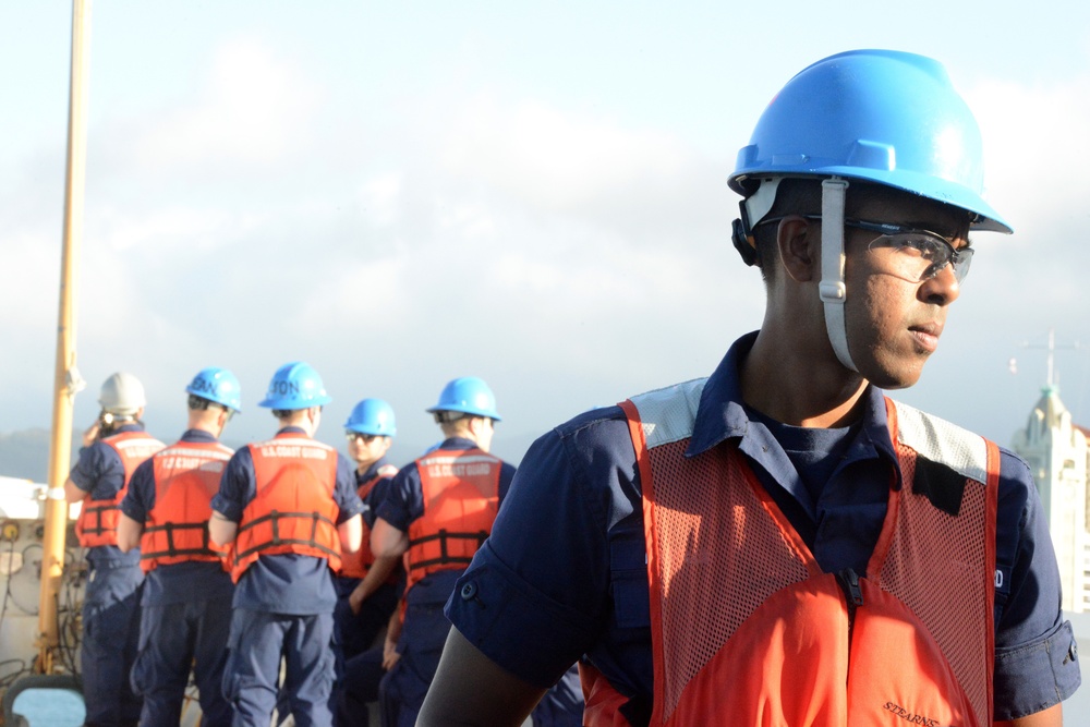 Coast Guard Cutter Sherman returns home from Bering Sea, final deployment