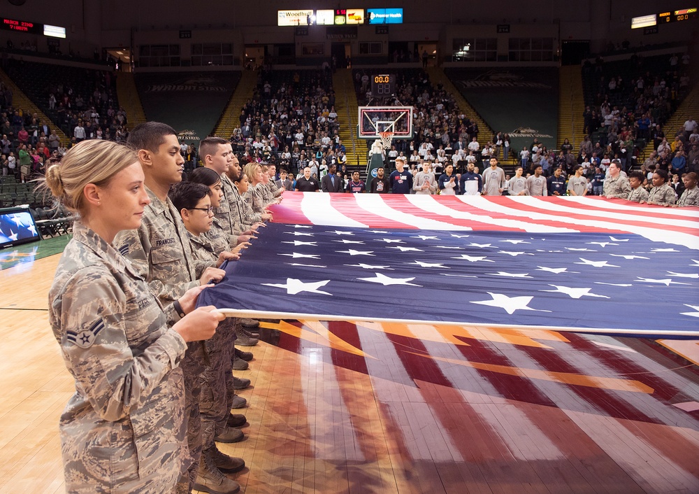 Wright State Military Appreciation Night