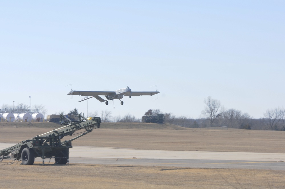 Oklahoma Army National Guard trains on flying &quot;Shadow&quot;