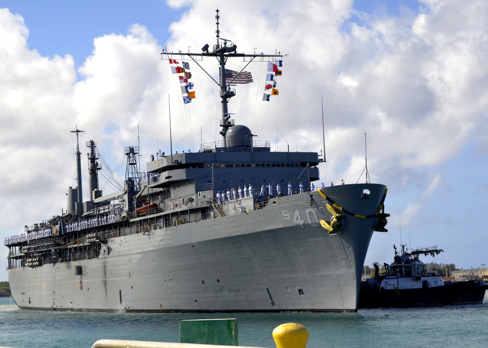 Frank Cable Returns to Guam