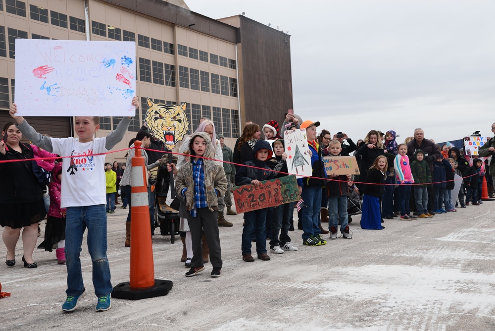 Ellsworth Airmen return home from six-month deployment